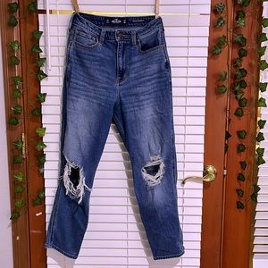 Hollister ultra high rise mom jeans